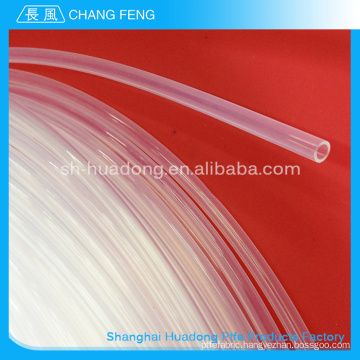 Transparent highly temperature resistant ptfe tube/virgin ptfe tube/durable100% pure ptfe teflon tube